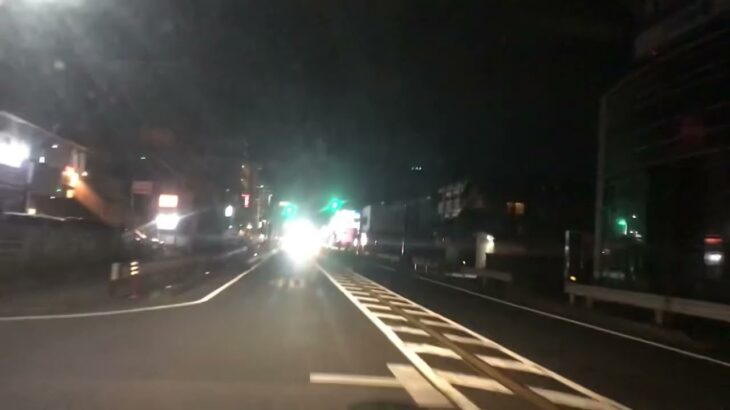 緊急走行　パトカー（サ）