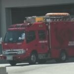 🚨署を出る消防車が格好いい🚨 #消防車 #川西市消防本部 #はたらくくるま