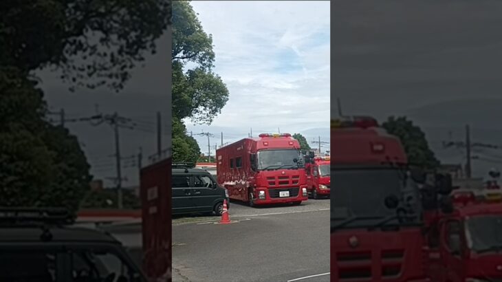 【緊急走行】支援車出場!鹿児島市消防局郡元1号　郡元支援　西指揮　上町1号　明和1号