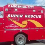 【緊急走行】鹿児島市宇宿を南さつま市の救急車が緊急走行!!南さつま市消防本部南消救急2