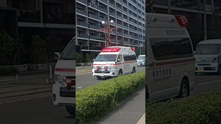 【緊急走行】溝辺から鹿児島市へ市外救急搬送!霧島市消防局溝辺分遣所霧消救急7