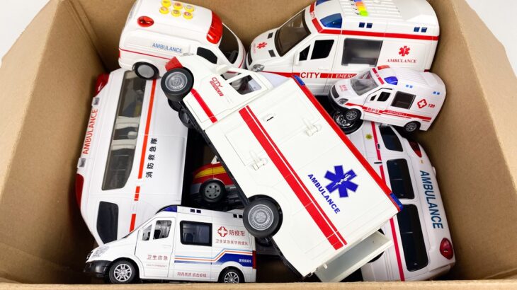 救急車のミニカー走る。坂道緊急走行テスト。サイレンあり☆Ambulance mini car run. Slope emergency driving test! There is a siren.