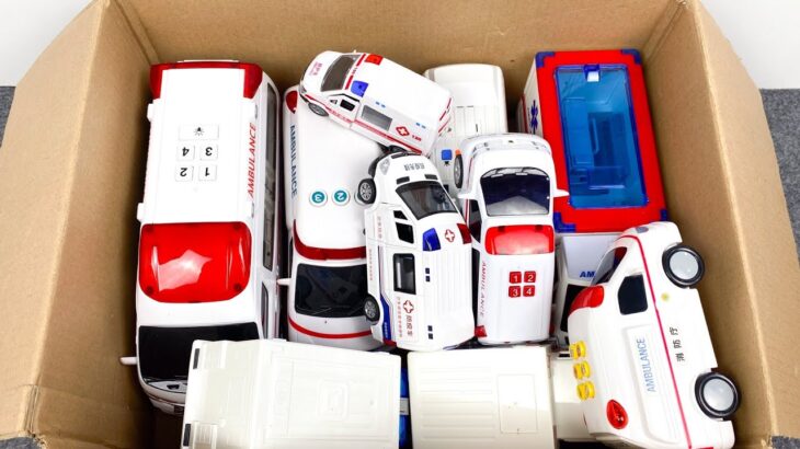救急車のミニカー走る。坂道緊急走行テスト。サイレンあり☆Ambulance mini car run. Slope emergency driving test! There is a siren.
