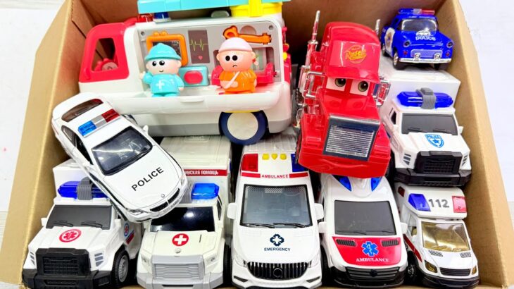 救急車のミニカー走る！ 緊急走行テスト！ 坂道走行です☆ Ambulance minicar runs in an emergency with sirens sounding!