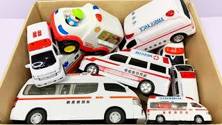 救急車のミニカー走る！緊急走行テスト！坂道走行です☆ Ambulance minicar runs in an emergency with sirens sounding!145