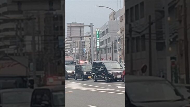 【緊急走行】転院搬送!米盛病院DMATドクターカー