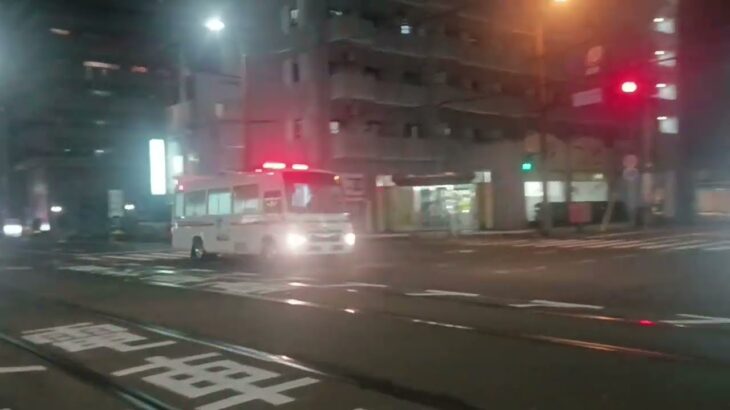 【緊急走行】ECMO搭載新生児用ドクターカーによる転院搬送!鹿児島市立病院NICUドクターカー