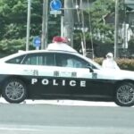 🚨交差点をUターンして加速するパトカー🚨兵庫県警🚨 #パトカー #兵庫県警 #走行動画