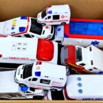 救急車のミニカー緊急走行テストしました☆サイレン走行ambulance minicar