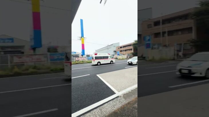 救急車緊急走行‼️#shorts #バズれ #救急車