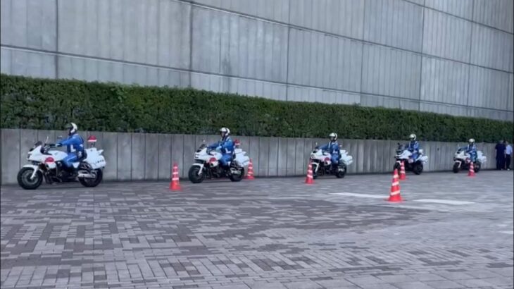 【兵庫県警】【白バイ集結】 #白バイ #白バイ隊員 #兵庫県警