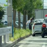 😳😳プリウスとトラックの追突事故😳😳🚨パトカー🚨兵庫県警🚨警察官🚨 #追突事故 #交通事故 #プリウス #パトカー #兵庫県警