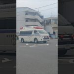 【緊急走行】ドクターカー支援!鹿児島市消防局甲南非常用救急（高度救急隊ドクターカー代車運用中）