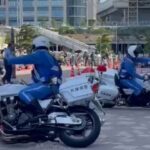 【白バイ隊員のテクニック】【兵庫県警】 #白バイ #白バイ隊員 #兵庫県警 #女性白バイ隊員