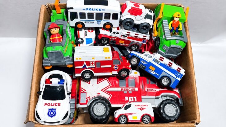 救急車とパトカーの緊急走行 🚑🚓 | レスキュー車両のサイレンチェック＆坂道走行テスト