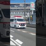 【緊急走行】新型パラメ!鹿児島市消防局喜入救急隊