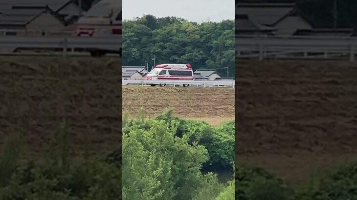 救急車　緊急走行