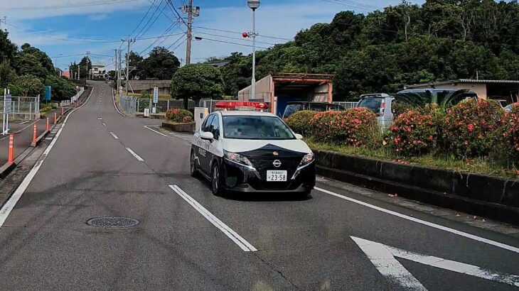 【パトロール】鹿児島県警枕崎署 地域課 ノートミニパトカー