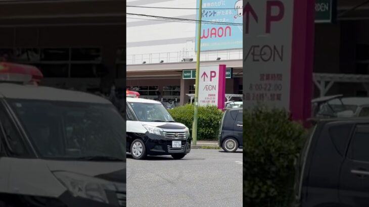 スズキソリオ　鎌ヶ谷市新鎌ケ谷駅前交番　パトカー　警戒走行