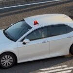 覆面パトカー　緊急走行