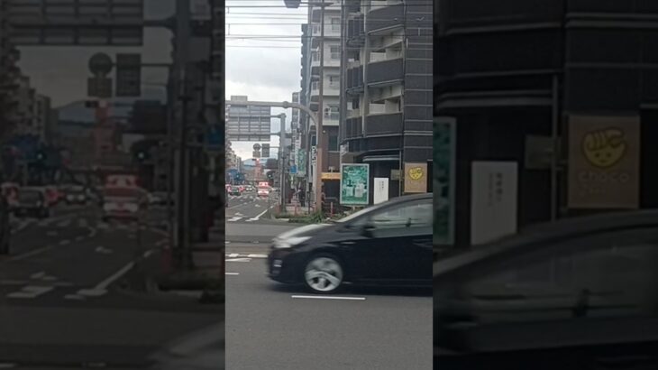 【緊急走行】アクティビーコン搭載救急車！鹿児島市消防局西本署救急隊