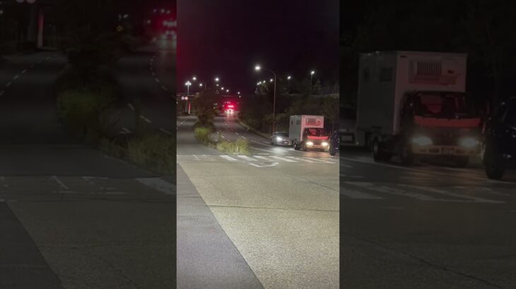 2026緊急走行中の消防車　♯shorts