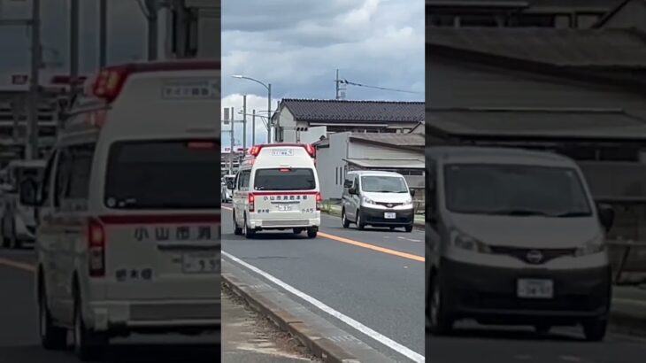 《緊急走行》小山市消防本部　小山市消防署　野木分署　小山救急5