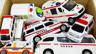 救急車のミニカー走る。坂道緊急走行テスト。サイレンあり☆Ambulance mini car run. Slope emergency driving test! There is a siren.