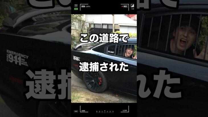【変な覆面パトカー】逮捕!! #shorts