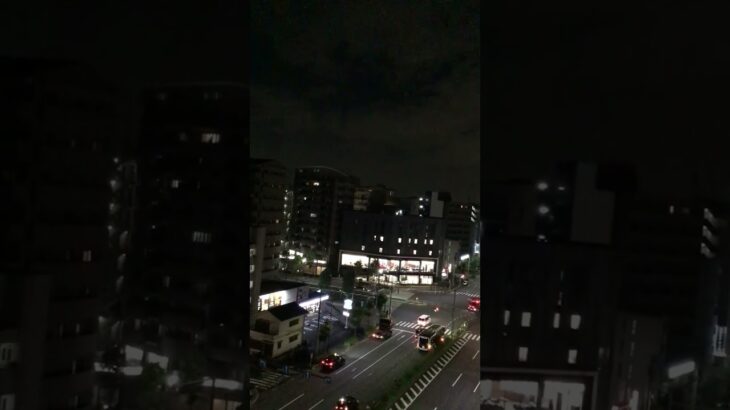 日野プロフィアハシゴ付き消防車緊急走行🚨🚒🚨