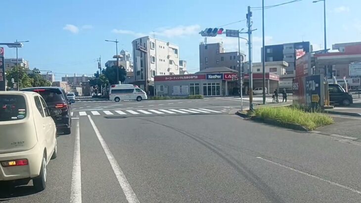 【緊急走行】谷山救急よりドクターカー要請!鹿児島市消防局西本署非常用救急（高度救急隊ドクターカー代車運用中）