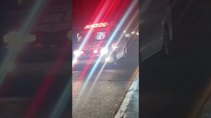 【緊急走行】リモートサイレン吹鳴!米盛病院救命救急センタードクターカー