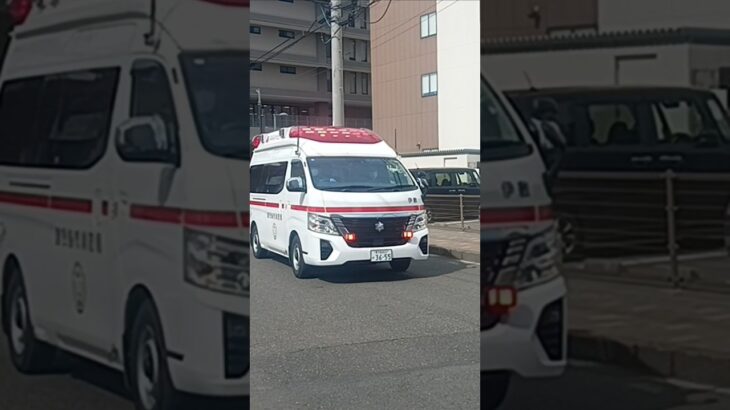 【緊急走行】今給黎総合病院へ救急搬送!鹿児島市消防局伊敷救急隊