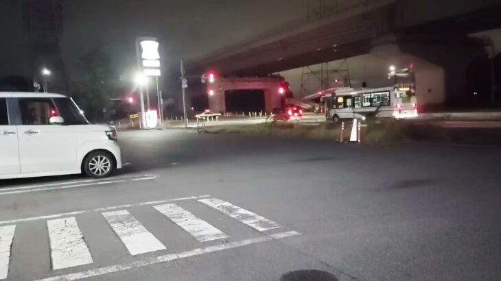 緊急走行　パトカー（サ）