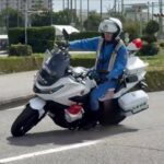 【ノーカット】😳😳白バイのテクニックが凄い😳😳 #白バイ #白バイ隊員 #兵庫県警