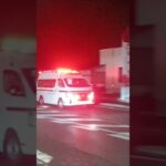 【緊急走行】新型パラメ救急搬送!鹿児島市消防局喜入救急隊